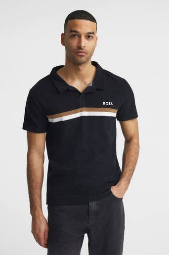 BOSS T-shirt Terry Shirt Svart