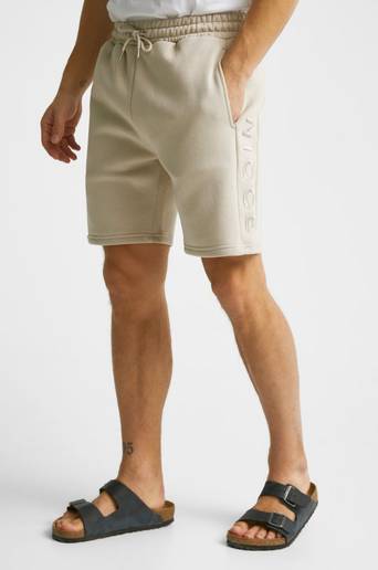 Nicce Shorts Mercury Jog Shorts Natur