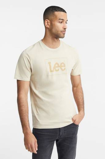 Lee T-Shirt SS Lee Box Tee Brun