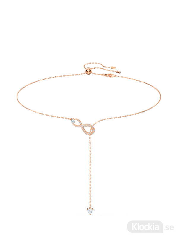 Damsmycke Swarovski Halsband Infinity Y