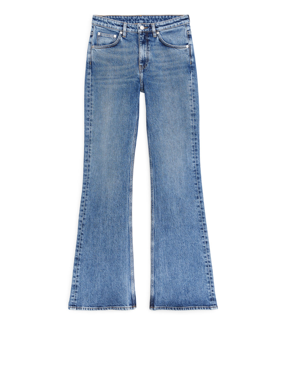 FLARED Stretch Jeans - Blue