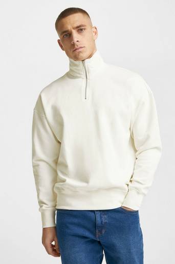 Studio Total Sweatshirt Studio 1/2 Zip Sweater Vit