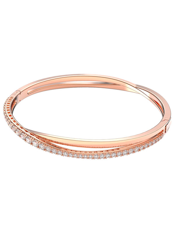 Swarovski Armband Twist - Rosé 5620552