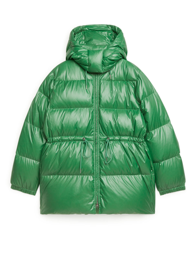2021 Waisted Down Jacket - Green
