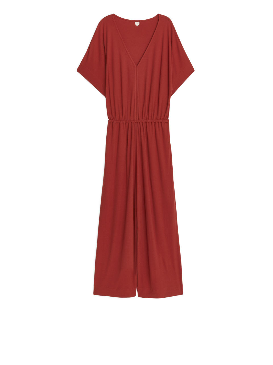 Interlock Jersey Jumpsuit - Orange