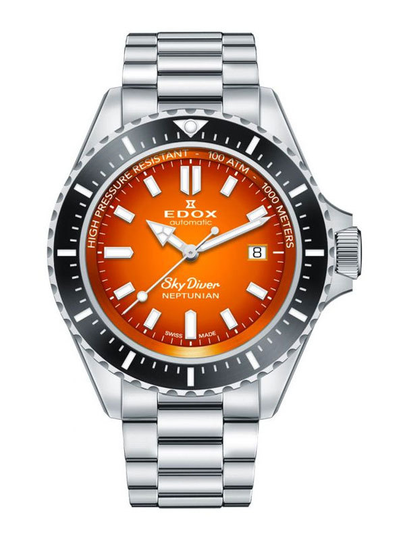 Edox SkyDiver Neptunian Date Automatic-80120-3NM-ODN