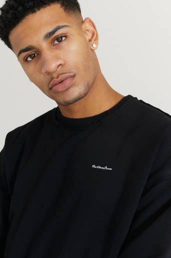 The Classy Issue Sweatshirt Lucky Sweater Svart