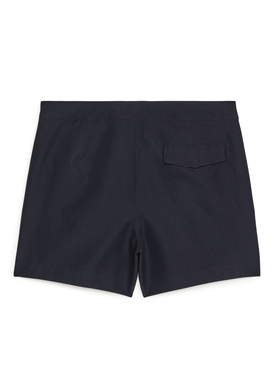Seersucker Swim Shorts - Blue