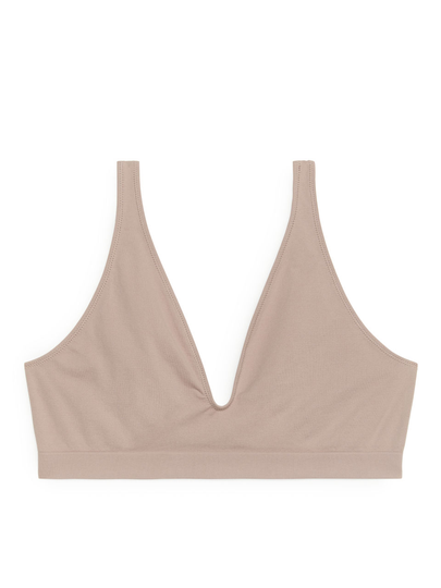 Seamless Soft Bra - Orange