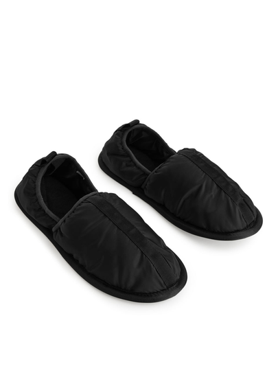 Padded Slippers - Black