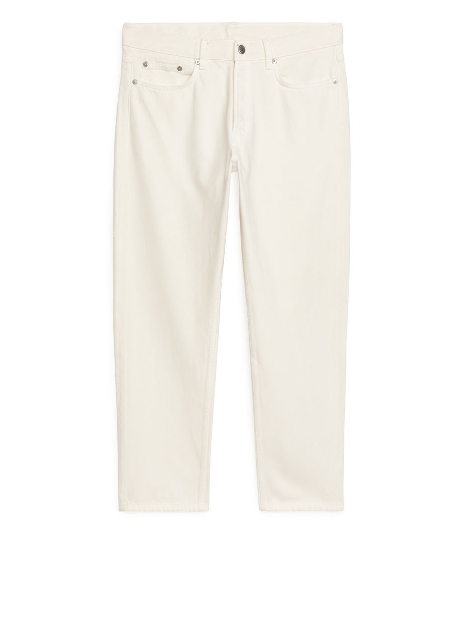 REGULAR Cropped Jeans - Beige