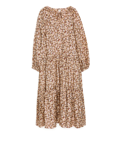 Floral Maxi Dress - Pink