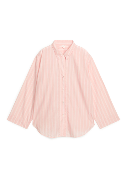 Soft Cotton Pyjama Shirt - Pink