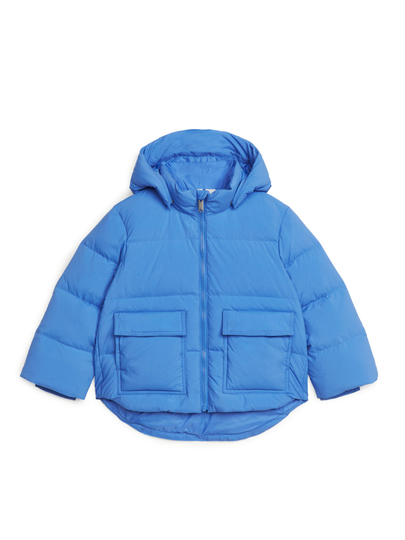 Down Puffer Jacket - Blue