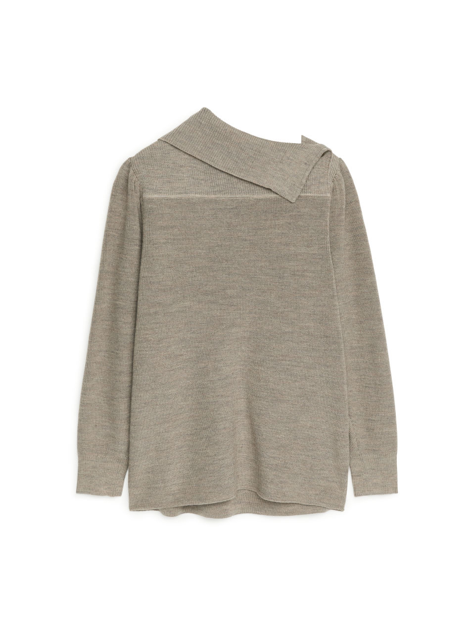 Cotton Wool Jumper - Beige