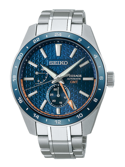 Seiko Presage Sharp Edged Series Automatic GMT 42.2mm