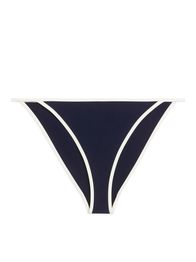 Matte Bikini Bottom - Blue
