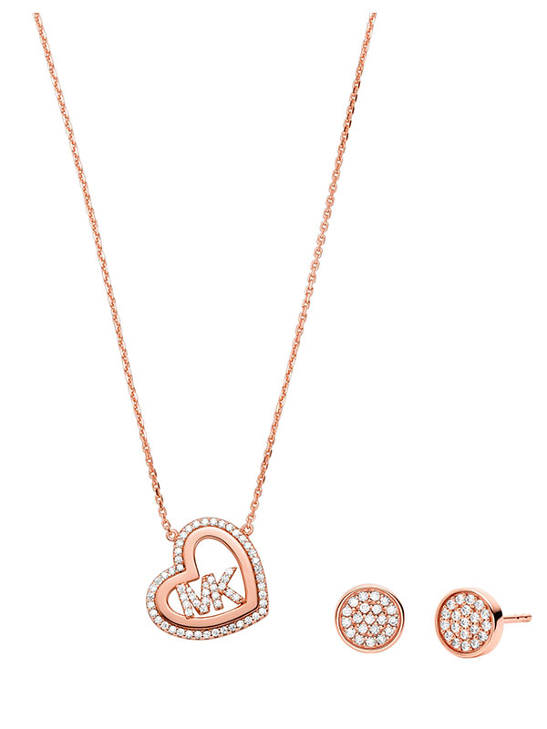 Michael Kors Halsband & Örhängen Gift Set MKC1442AN791