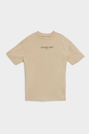 Studio Total Rucker Printed Tee Beige