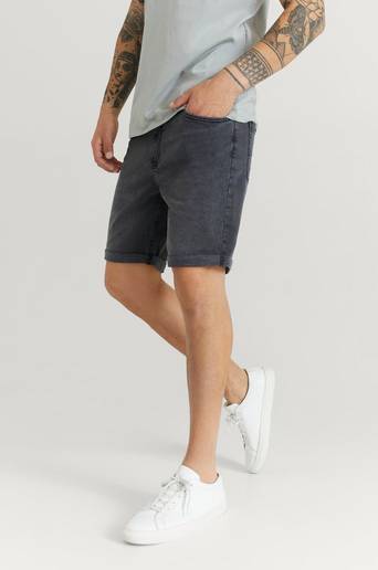 Studio Total Jeansshorts Regular Denim Shorts Svart