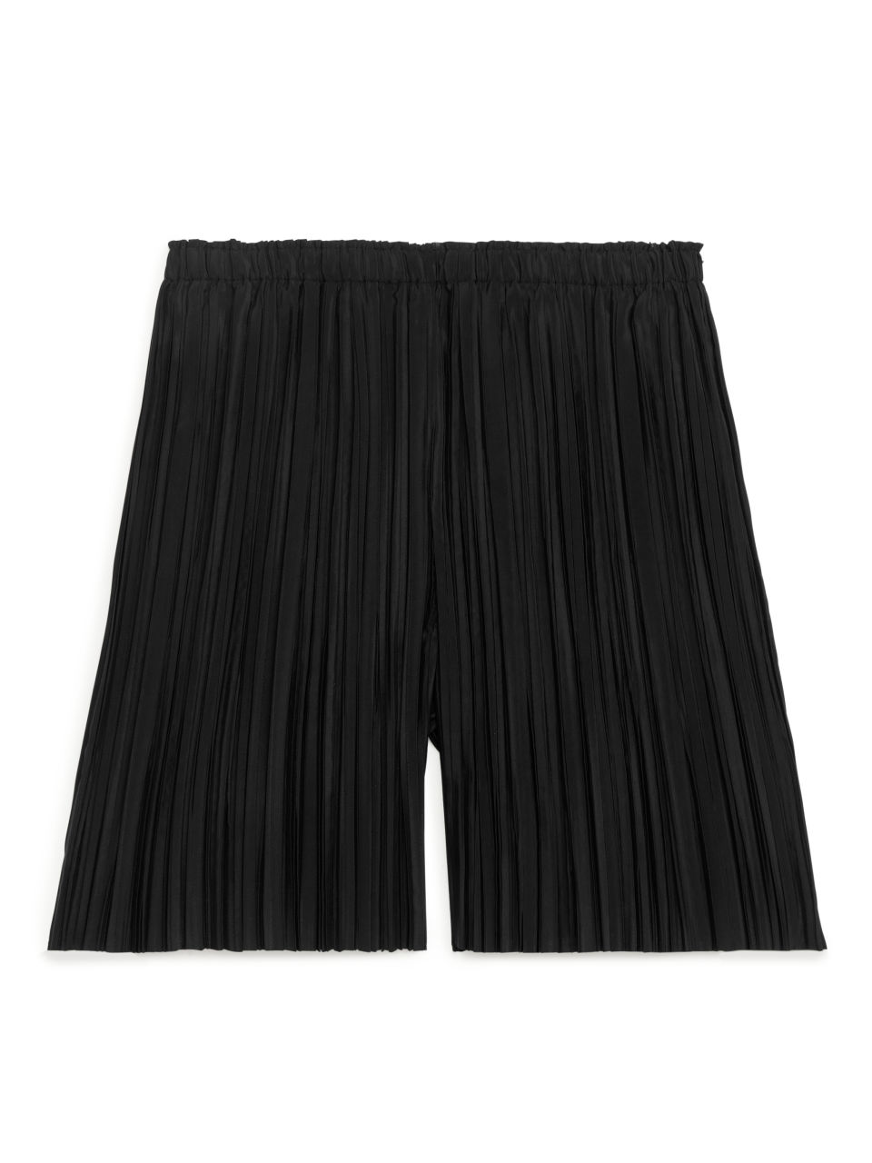Pleated Shorts - Black