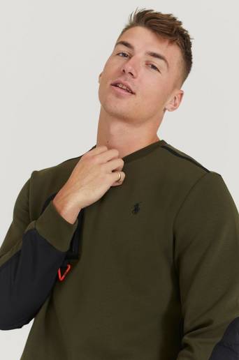 Polo Ralph Lauren Sweatshirt Double Knit CVS Sweater Grön