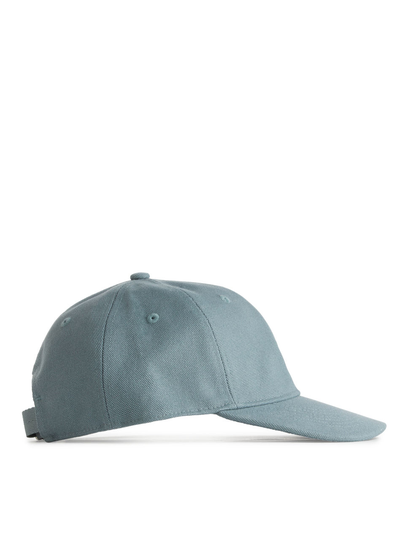 Cotton Canvas Cap - Turquoise