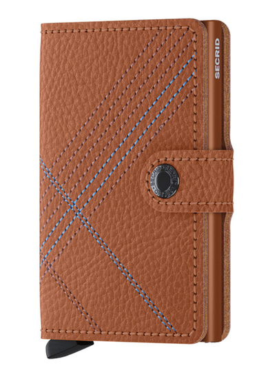 SECRID Miniwallet Stitch Linea Caramello