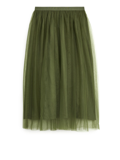 Tulle Skirt - Green
