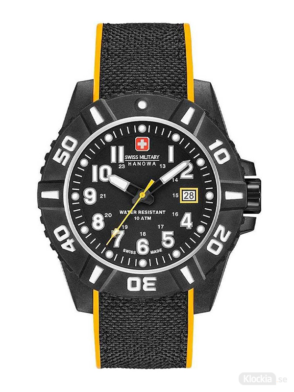 Swiss Military Hanowa Black Carbon 44mm 6-4309.17.007.79