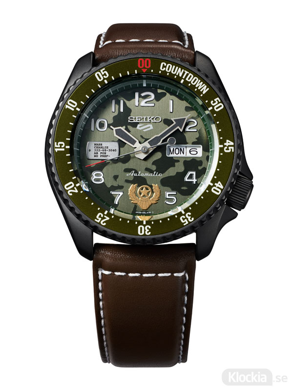 SEIKO 5 Sports 42.5mm Automatic Street Fighter V - GUILE SRPF21K1