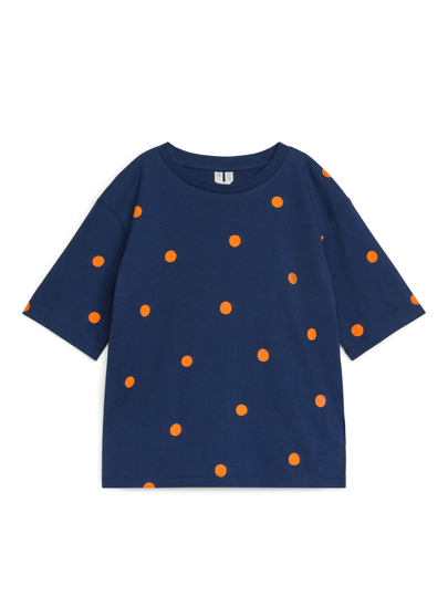 Printed T-Shirt - Blue
