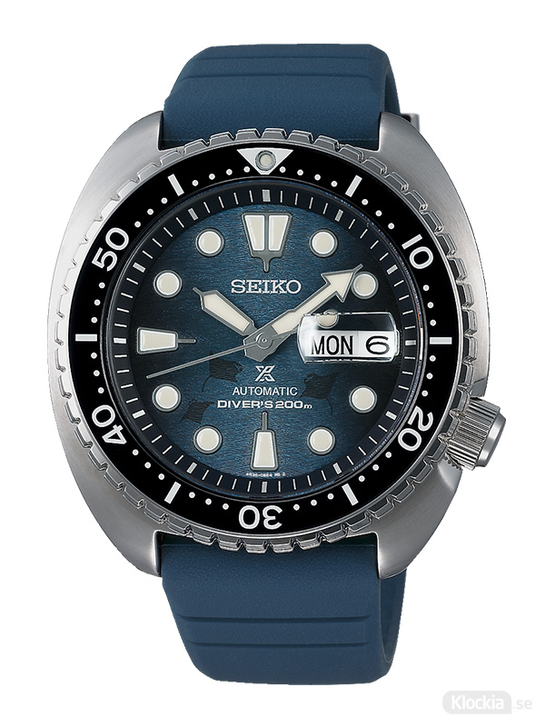 SEIKO Prospex Automatic Diver 45mm King Turtle - Save The Ocean “Dark” Manta Ray Edition SRPF77K1