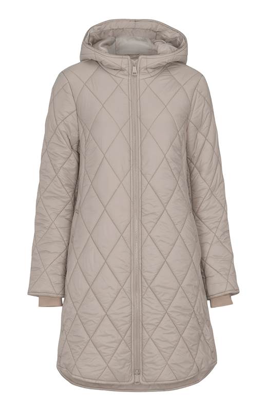 Cellbes Trendig, kviltad kappa Beige