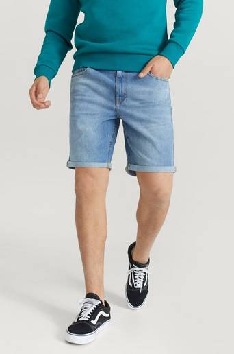 Studio Total Jeansshorts Regular Denim Shorts Blå