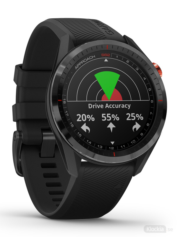 Golfklocka Garmin Approach® S62 - Svart 010-02200-00