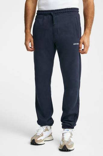 Les Deux Mjukisbyxor Diego Sweatpants Blå