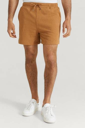 Resteröds Terry Shorts Brun