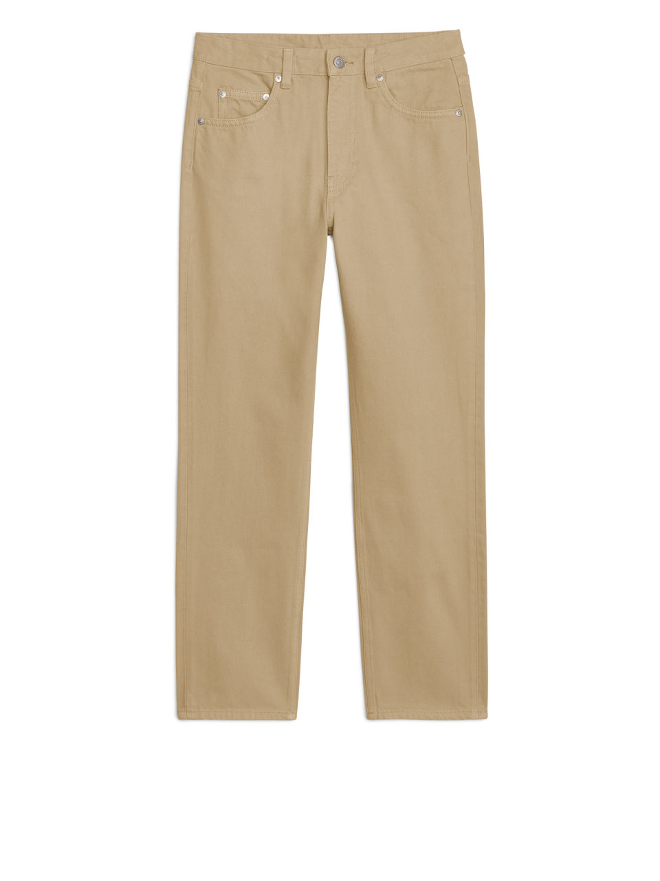REGULAR Overdyed Jeans - Beige