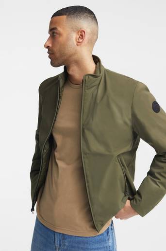 Woolrich Jacka Sailing Two Layers Bomber Grön
