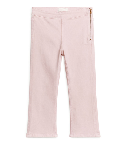 Kick-Flare Jeggings - Pink
