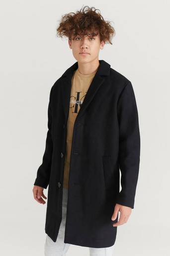 Studio Total Rock Relaxed Coat Svart
