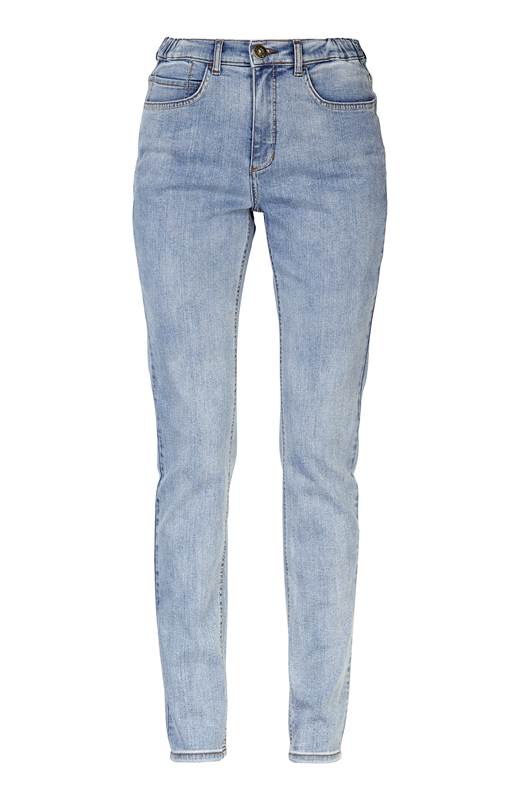 Cellbes Jeans med resår i sidorna Elsa Ljusblå