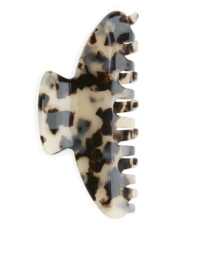 Large Hair Claw - Beige
