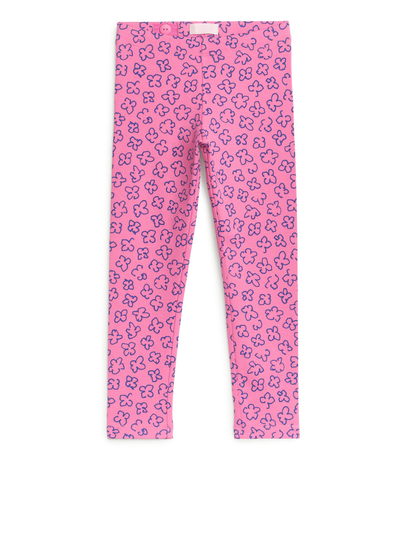 ARKET and Lisa Larson Printed Leggings - Pink