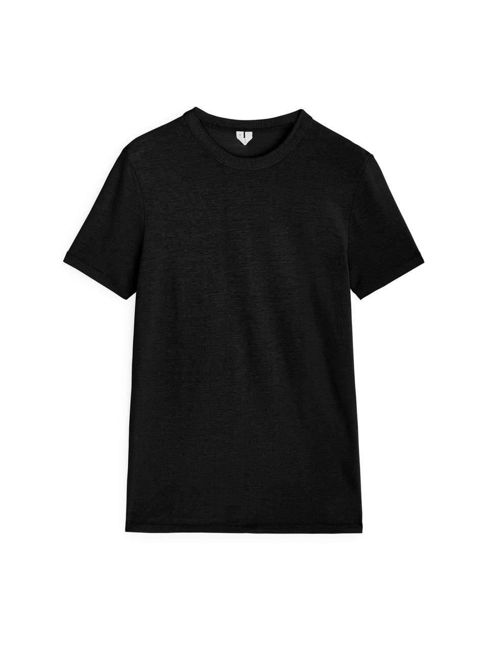 Ice Crepe T-Shirt - Black