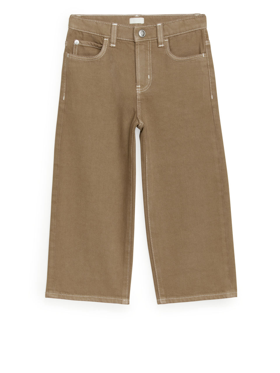 Wide Jeans - Beige