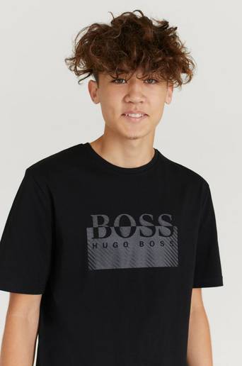 BOSS T-Shirt Boss Logo Tee Svart