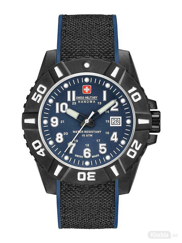 Swiss Military Hanowa Black Carbon 44mm 6-4309.17.003