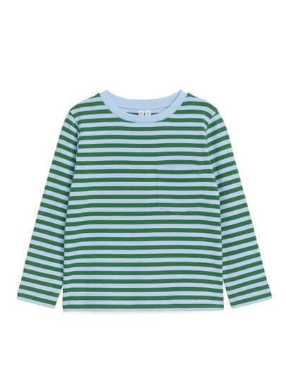 Striped Long Sleeve - Blue